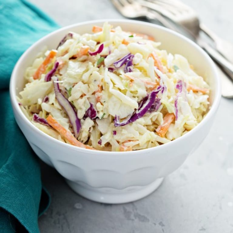 Savor Our Homemade Coleslaw