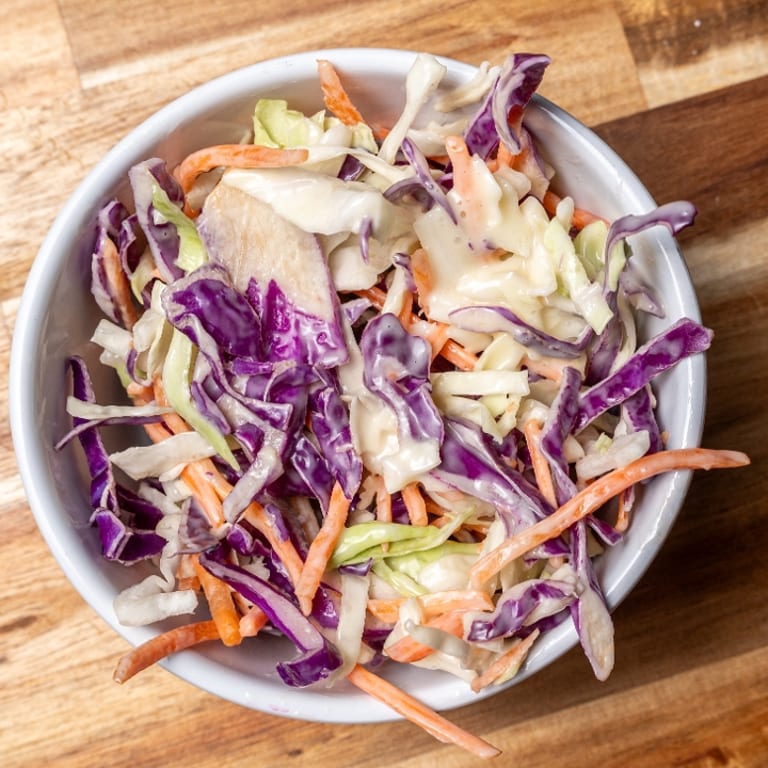Savor Our Fresh Coleslaw